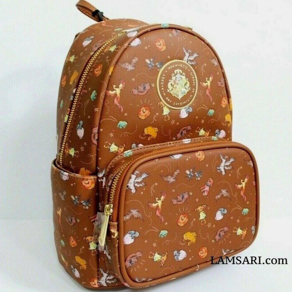 Harry Potter Chibi Creatures Hogwarts School Mini Backpack